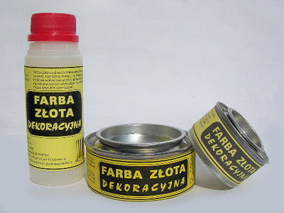 Farba złota 1-składnikowa